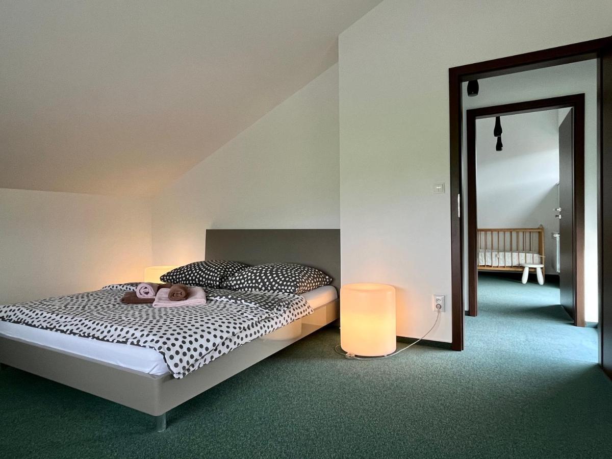 Modry Dom Apartment Spišské Bystré Bagian luar foto