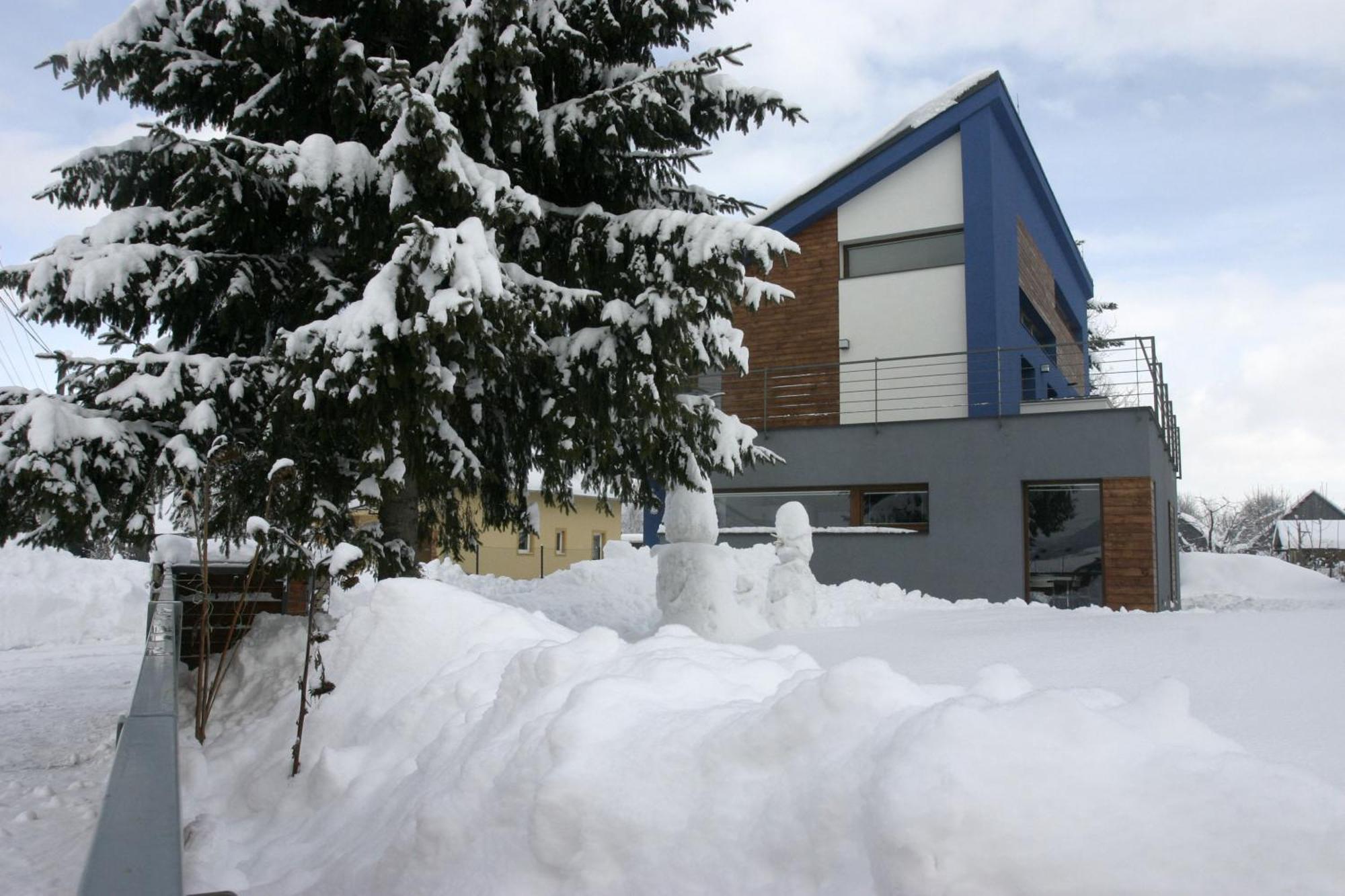 Modry Dom Apartment Spišské Bystré Bagian luar foto