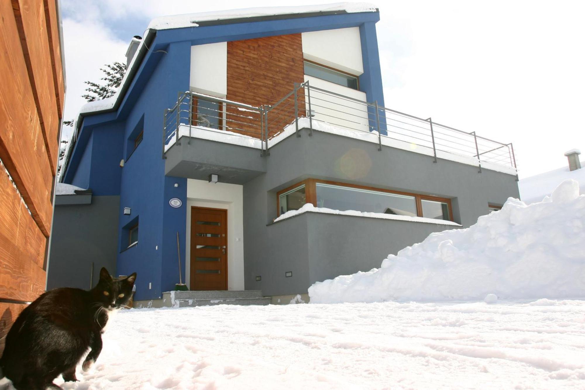 Modry Dom Apartment Spišské Bystré Bagian luar foto