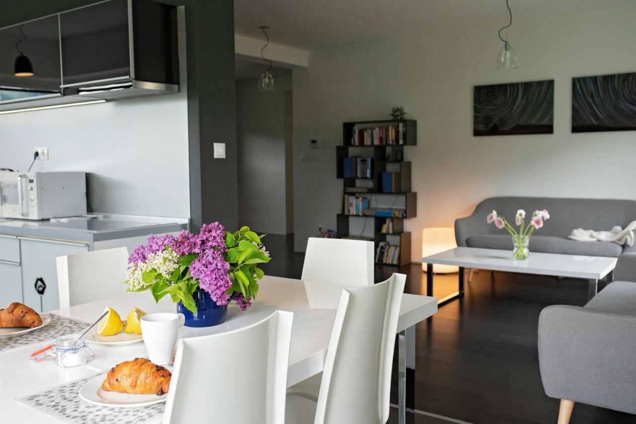 Modry Dom Apartment Spišské Bystré Bagian luar foto